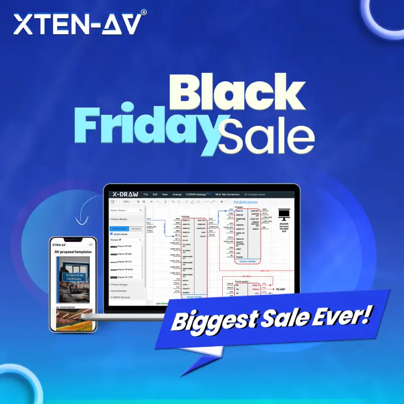 Black Friday and Cyber Monday Deals for AV Gears