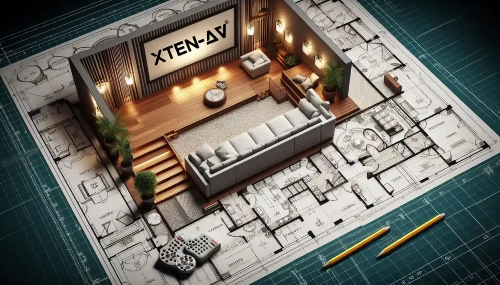 How To Design Accurate Home Theater Floor Plan With XTEN-AV